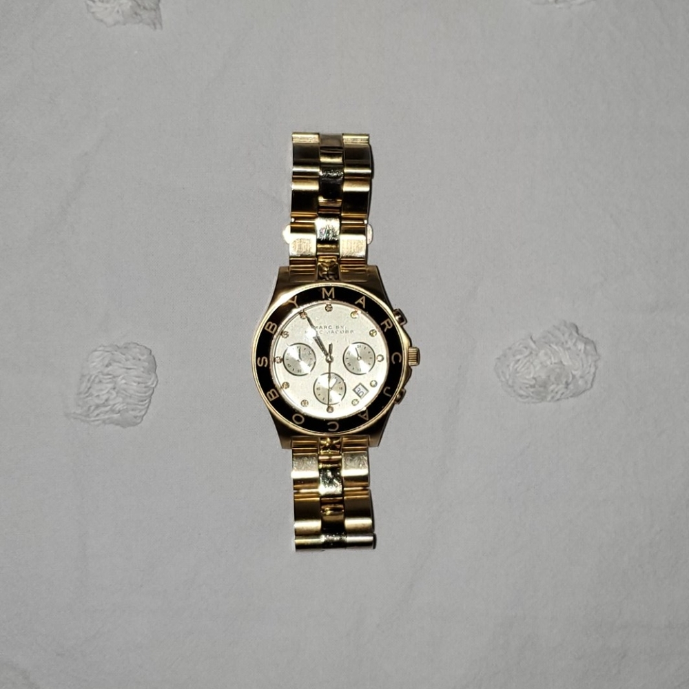 MARC by Marc Jacobs Gold Dial Chrono Quartz
